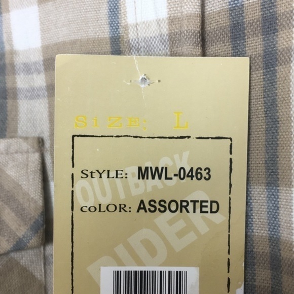 Outback Rider long sleeve button up - Brand New - Picture 4 of 8